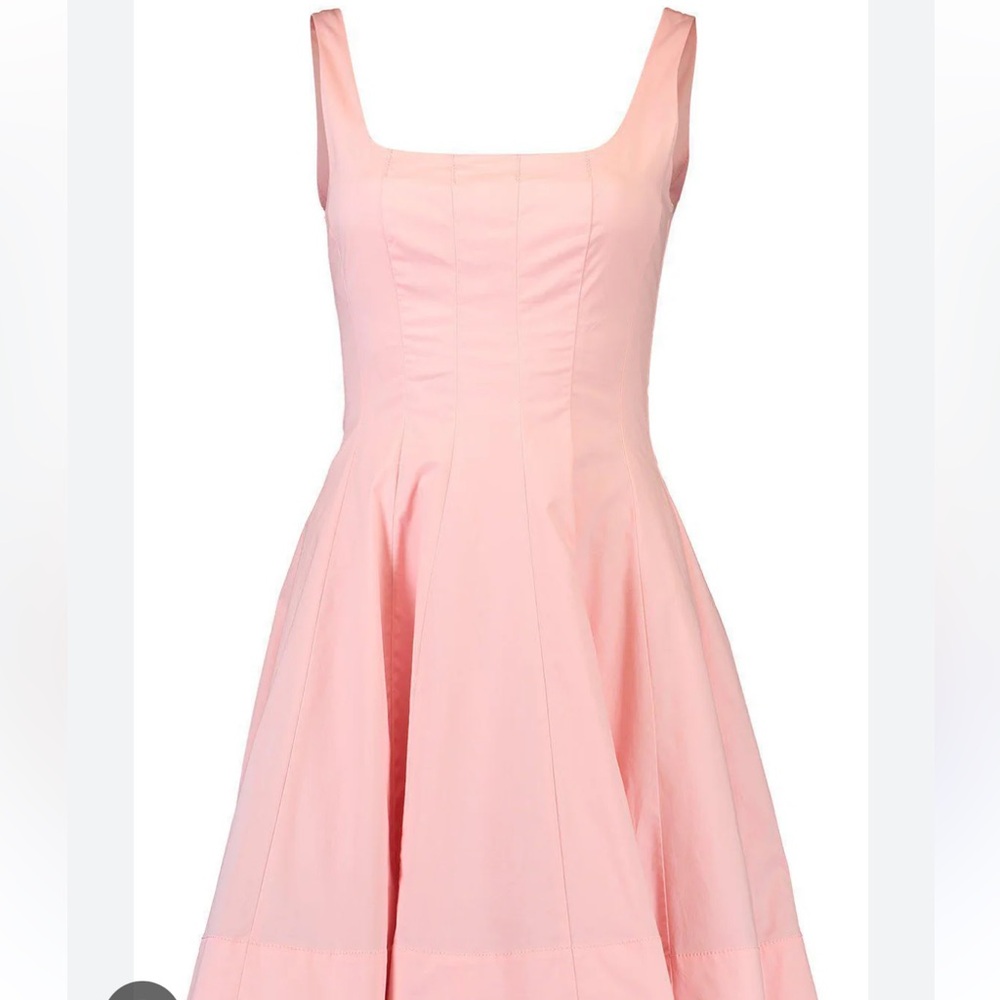 Staud mini wells dress pearl pink - NWT